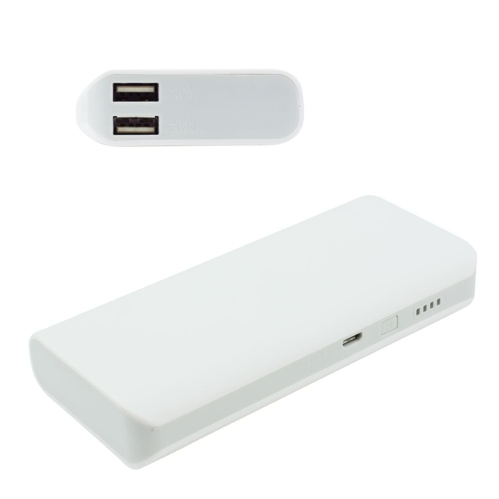 Power bank portabil 15000mAh alb 5V - imagine 4